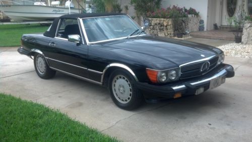1986 MERCEDES 560 SL CONVERTIBLE W/TWO TOPS, US $10,000.00, image 3