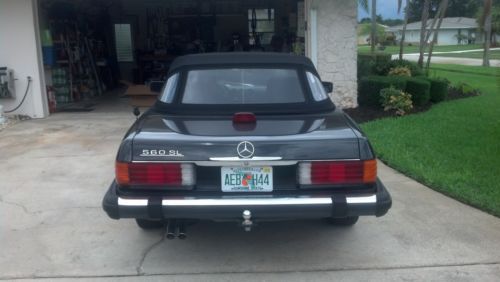 1986 MERCEDES 560 SL CONVERTIBLE W/TWO TOPS, US $10,000.00, image 5