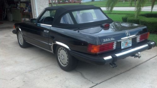 1986 MERCEDES 560 SL CONVERTIBLE W/TWO TOPS, US $10,000.00, image 6