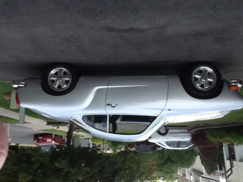 Silver coupe totally restored
