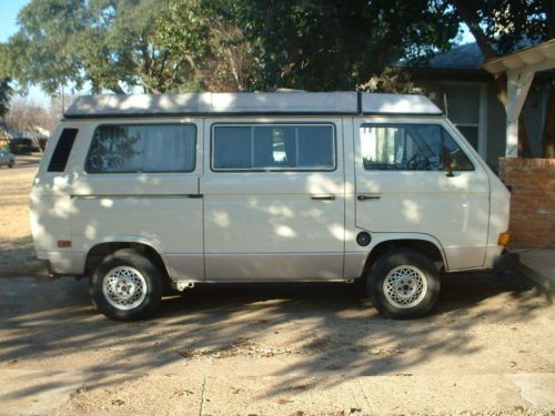 1984 volkswagen vanagon camper with subaru 2.2l engine