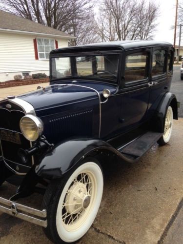 1931 model a slant window 4 door sedan