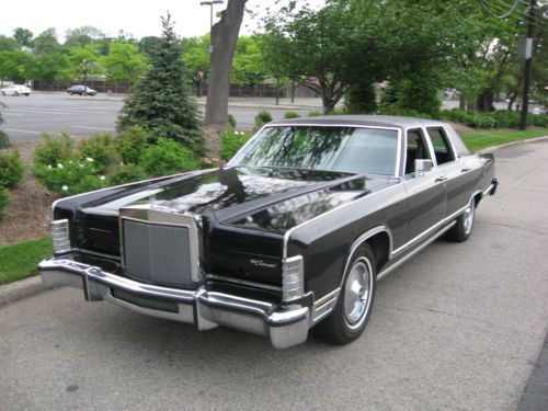 Low mileage 1979 lincoln continental