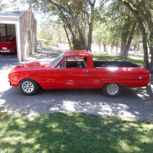 1963 ford ranchero, classic, collectable, investment, dependable, hot rod, red