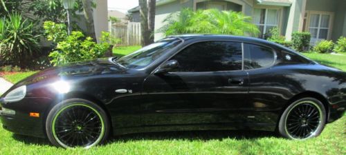 Sweet deal on your luxury ride!!! black 2005 maserati coupe 2dr cambiocorsa