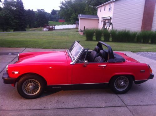 1978 mg midget mk iv convertible 2-door 1.5l