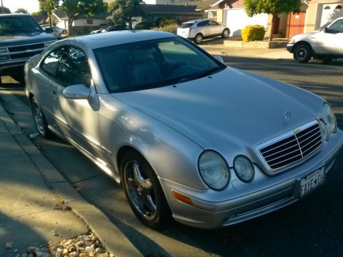 2000 clk430- mint condition silver coupe. low-miles