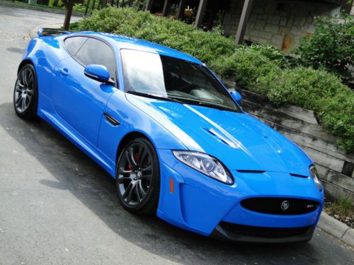 Stunning xkr-s, 550 hp supercharged, carbon fiber, 20&#034; wheels, french racing blu