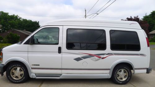 1999 chevy express conversion van by glaval. low mileage