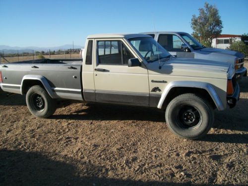 1987 jeep comanche fuel injected inline 6 5 speed manual 20 plus mpg