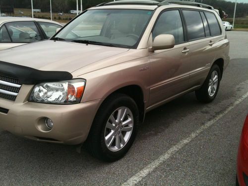 2006 toyota highlander hybrid limited sport utility 4-door 3.3l