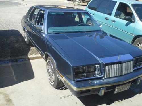 1987 chrysler new yorker base sedan 4-door 2.2l