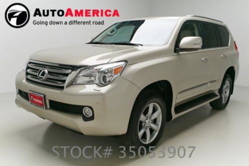 2013 lexus gx460 4x4 12k low miles nav rearcam sunroof vent leather aux usb