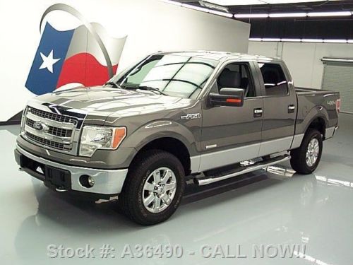 2013 ford f-150 xlt crew 4x4 ecoboost rear cam 9k mi   texas direct auto