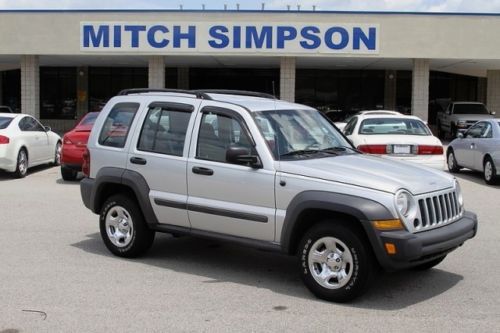 2005 jeep liberty sport 4wd automatic low miles very nice