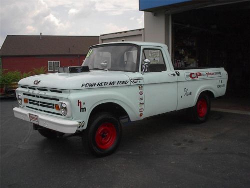 1962 ford f-100 shortbed unibody gasser/street rod