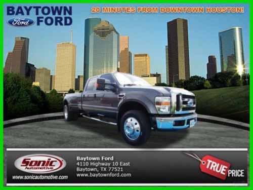 F450 leather cd/mp3 tow pkg low  miles two tone 6.4l diesel 4x2 4door we finance