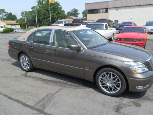 2005 lexus ls430 premium edition 4-door 4.3l