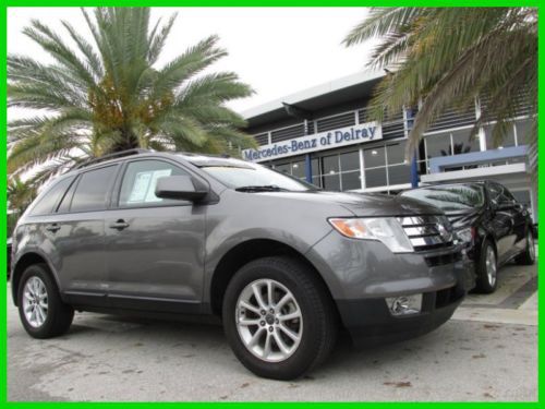 10 sterling gray 3.5l v6 suv *one florida owner *18 inch alloy wheels*cd changer