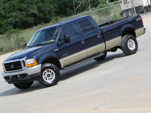 01 f350 lariat (7.3) 1ton crew long bed 4x4 powerstroke tires wheels gooseneck