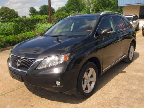 2012 black on black lexus rx350 w/ rear cam, power trunk, a/c seats, usb