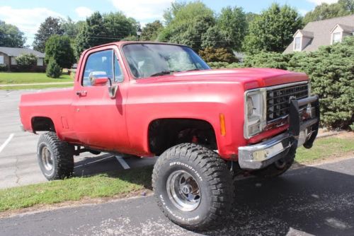 79 chevy monster mudding truck! corvette motor and already assembled!