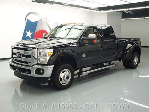 2012 ford f-350 lariat crew diesel drw fx4 4x4 leather texas direct auto