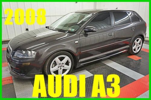 2008 audi a3 2.0t hatchback nice! loaded! nav! 60+ photos! turbocharged! look!