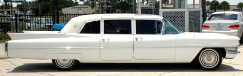 1963 cadillac fleetwood 75 limousine 4-door 8.2l