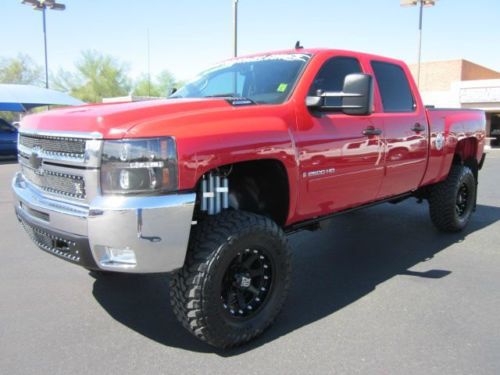 2007 chevrolet 2500hd crew cab chevy 4x4 duramax diesel lifted truck fox shox