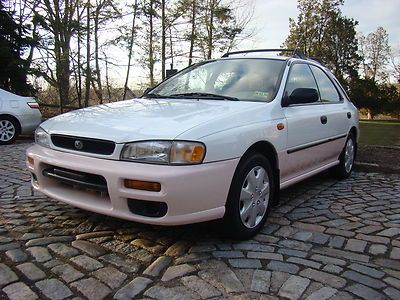 1997 subaru impreza automatic very low miles awd all wheel drive no reserve !