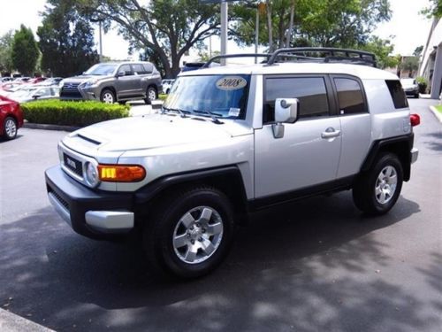 Toyota fj cruiser 86k mi clean carfax power opt lock diff. key less entry clean