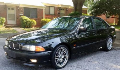 2000 bmw 540i base sedan 4-door 4.4l 6 speed sport package m5 wheels rieger lip