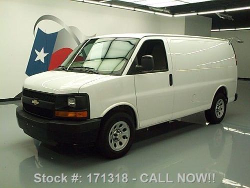 2011 chevy express 1500 cargo van 4.3l v6 one owner 29k texas direct auto