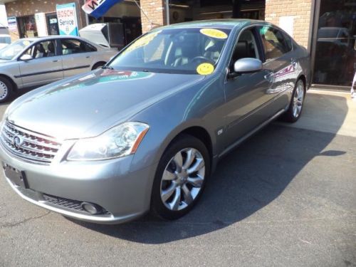 2006 infiniti m 35x 4wd grey black leather woodgrain  111,000 miles