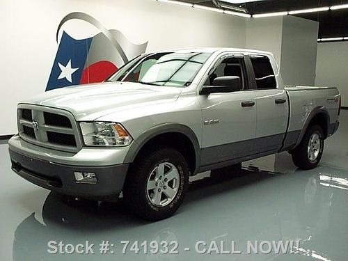 2009 dodge ram trx4 off road quad v8 4x4 6-pass tow 76k texas direct auto