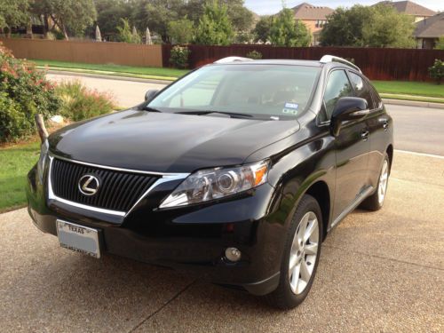 2010 lexus rx350 premium package no accident clean carfax title garage kept