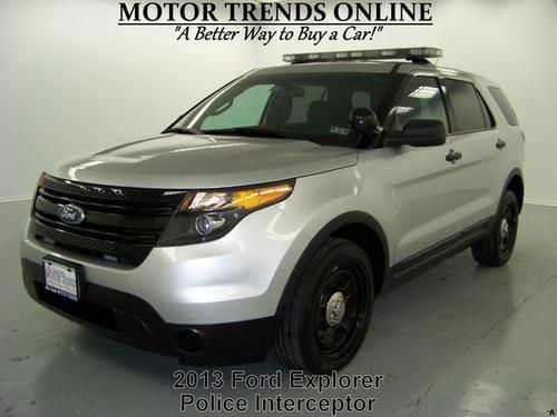 Awd police interceptor whelen sirens &amp; lights hd brakes 2013 ford explorer 9k