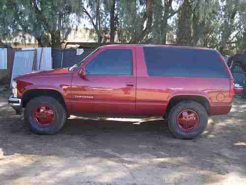 1994 CHEVROLET BLAZER SILVERADO Sport Sport Utility 2-Door 6.5L LOTS OF EXTRAS, US $16,000.00, image 2
