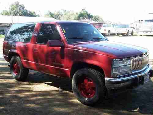 1994 CHEVROLET BLAZER SILVERADO Sport Sport Utility 2-Door 6.5L LOTS OF EXTRAS, US $16,000.00, image 5