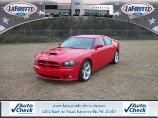 2010 red 4dr sdn srt8 rwd *ltd avail*!