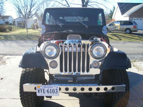 1980 jeep cj7 renegade  high performance fresh chevy motor