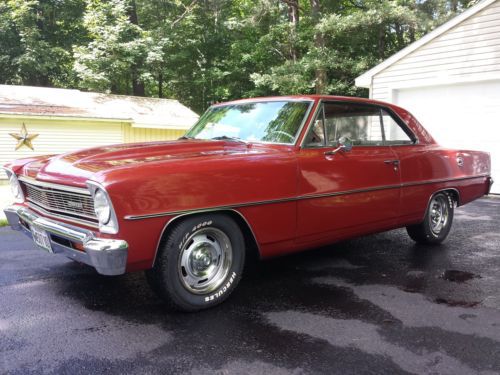 1966 chevy ii nova 2dr hardtop original v8 matching numbers