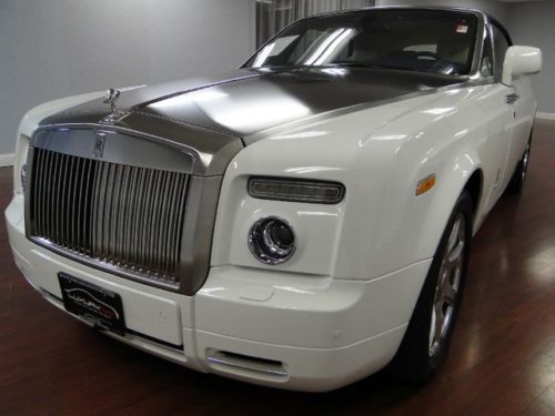 11 phantom drophead white loaded rare 1 owner clean carfax