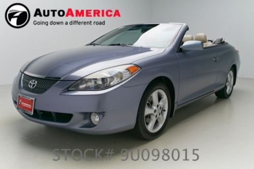 2006 toyota camry solara sle convertible jbl audio heated seats clean carfax