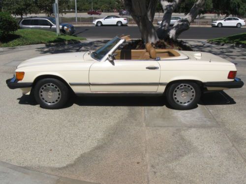 1987 mercedes benz 560sl superb original condition california car