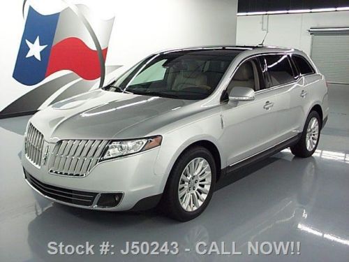2010 lincoln mkt climate leather pano roof rear cam 60k texas direct auto