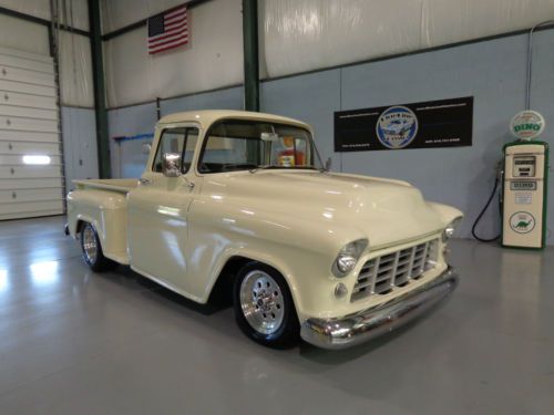 1957 chevrolet 3100 stepside pick-up * gorgeous resto-mod * frame off ac