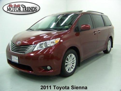 2011 toyota sienna xle navigation dvd sunroof leather heated seats media 26k