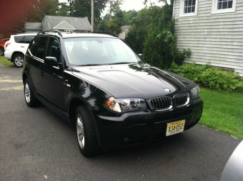 2006 bmw x3 3.0i sport utility 4-door 3.0l  no reserve !!